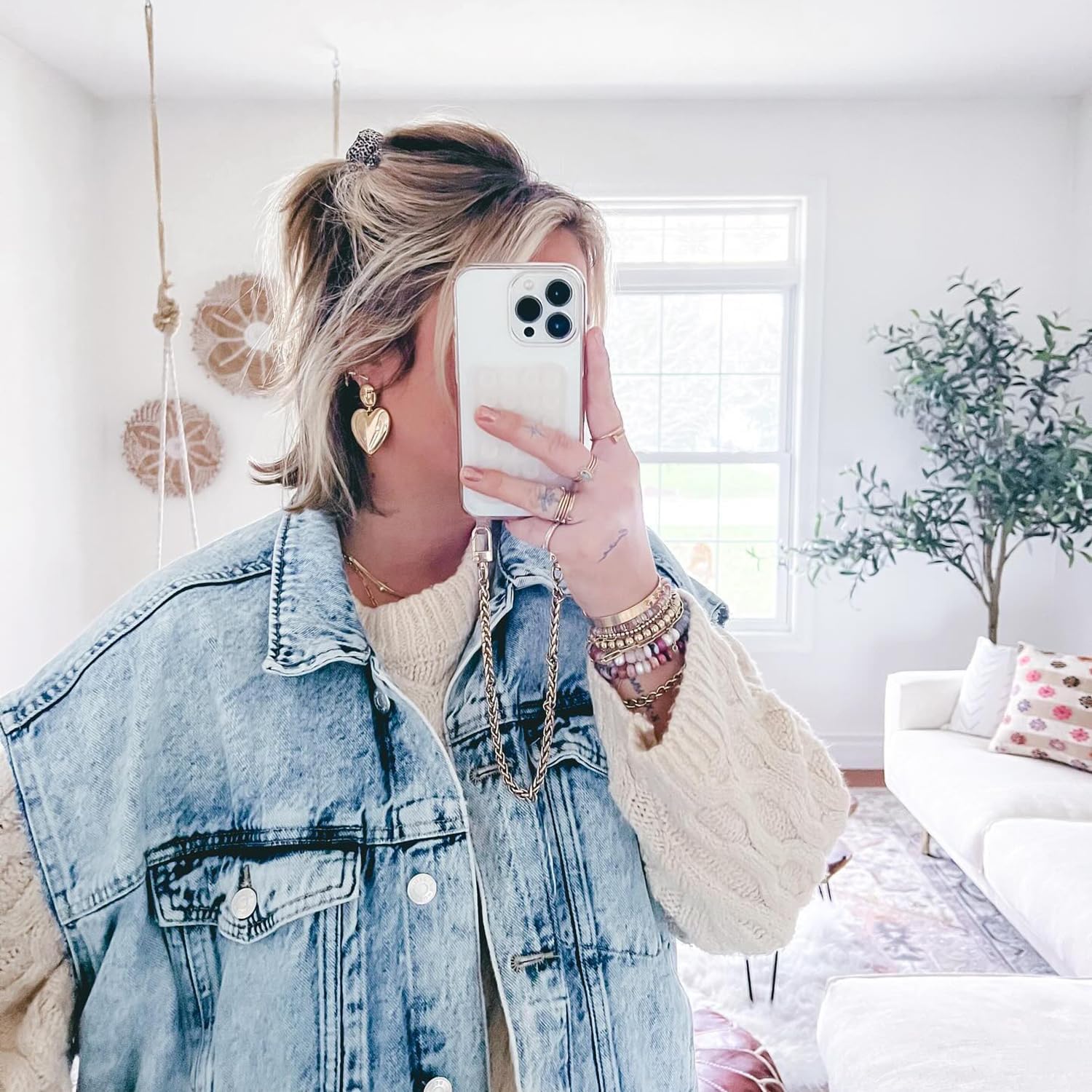 BaubleBar Heart Earrings Collection for Women, Gold Plated Hypoallergenic Fashion Jewelry - Image 4