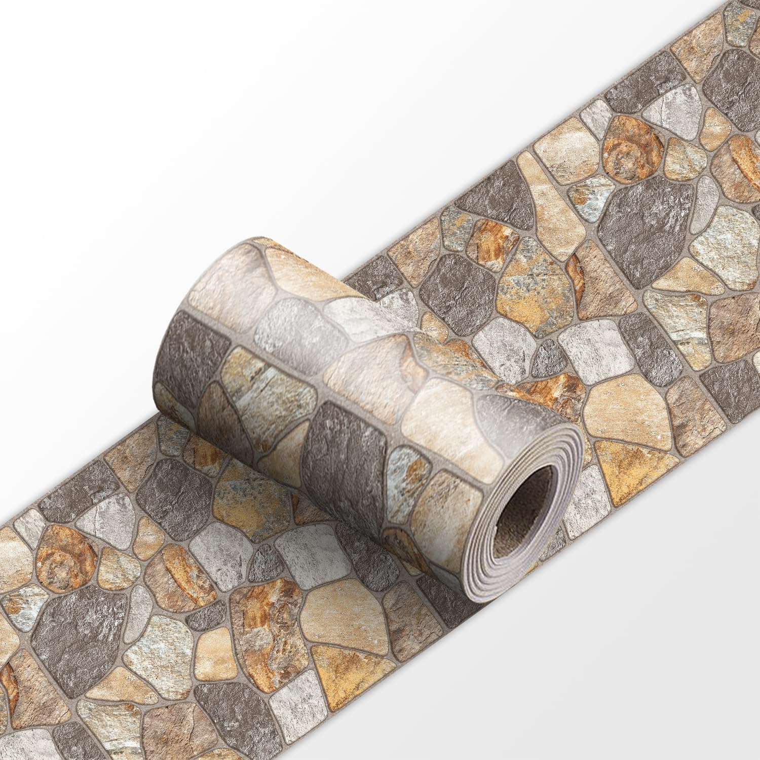 VisitRyl self Adhesive Wallpaper Border wall Tiles Decorative, Peel and Stick wall Border Bathroom Stickers YX-277 20 * 240cm