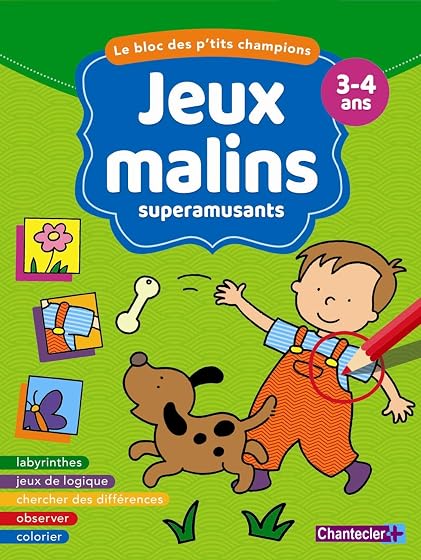 Bloc Jeux Malins 3-4 Ans