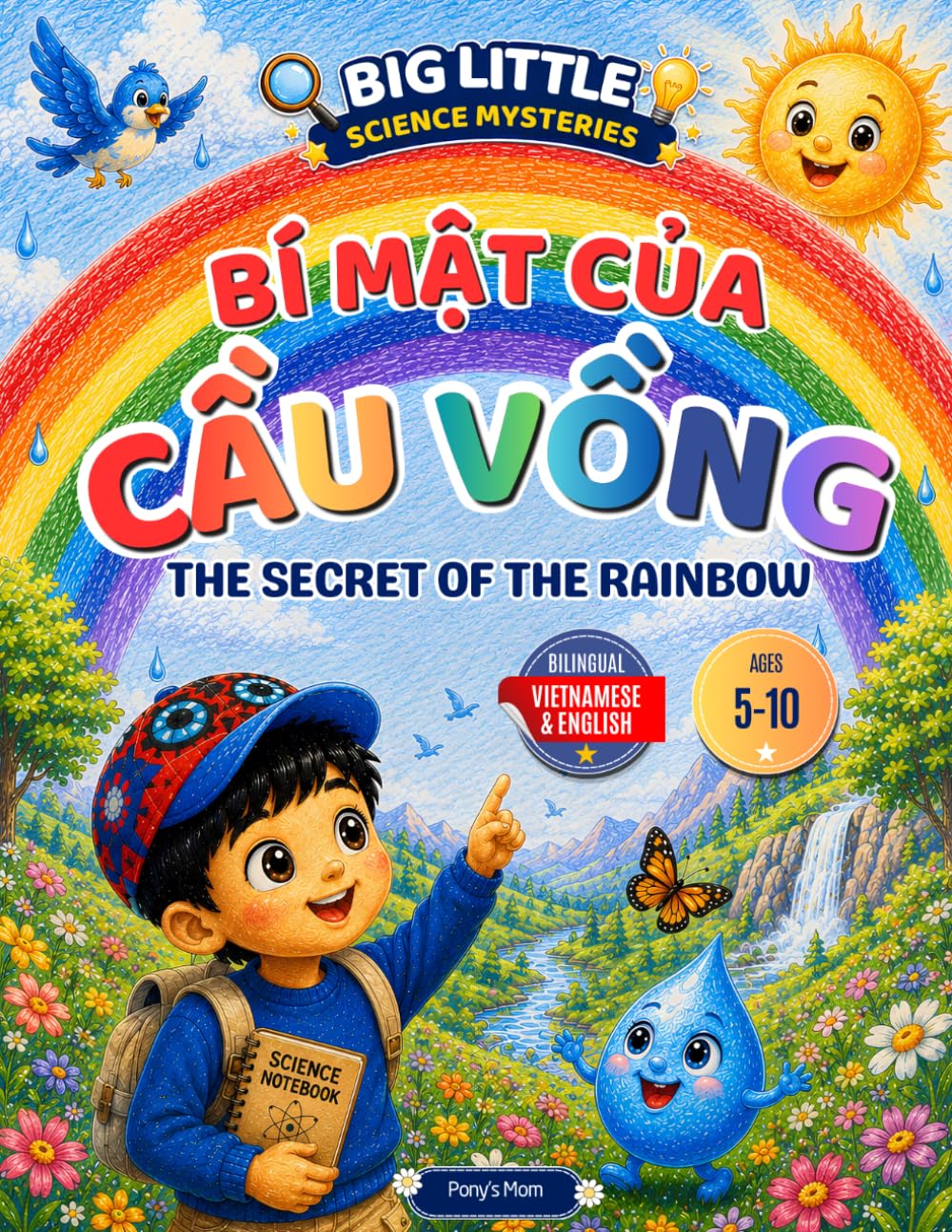 The Secret of the Rainbow: A Vietnamese-English Bilingual Science Adventure for Curious Kids (Big Little Science Mysteries)