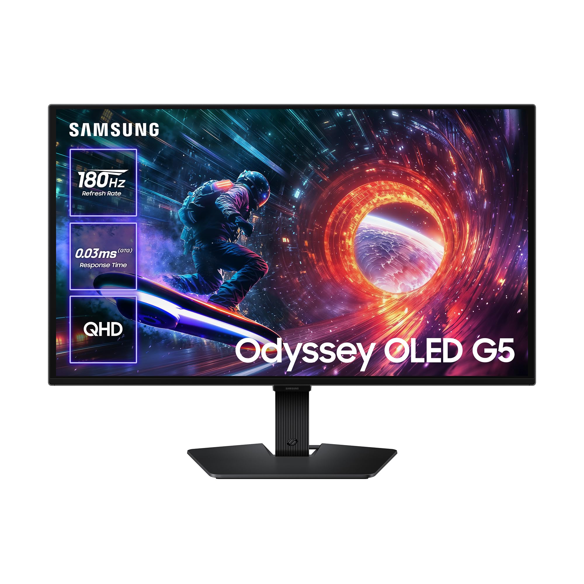 Samsung LS27FG502SUXEN - Monitor Gaming Odyssey OLED G5 de 27" Negro, Versión 2025