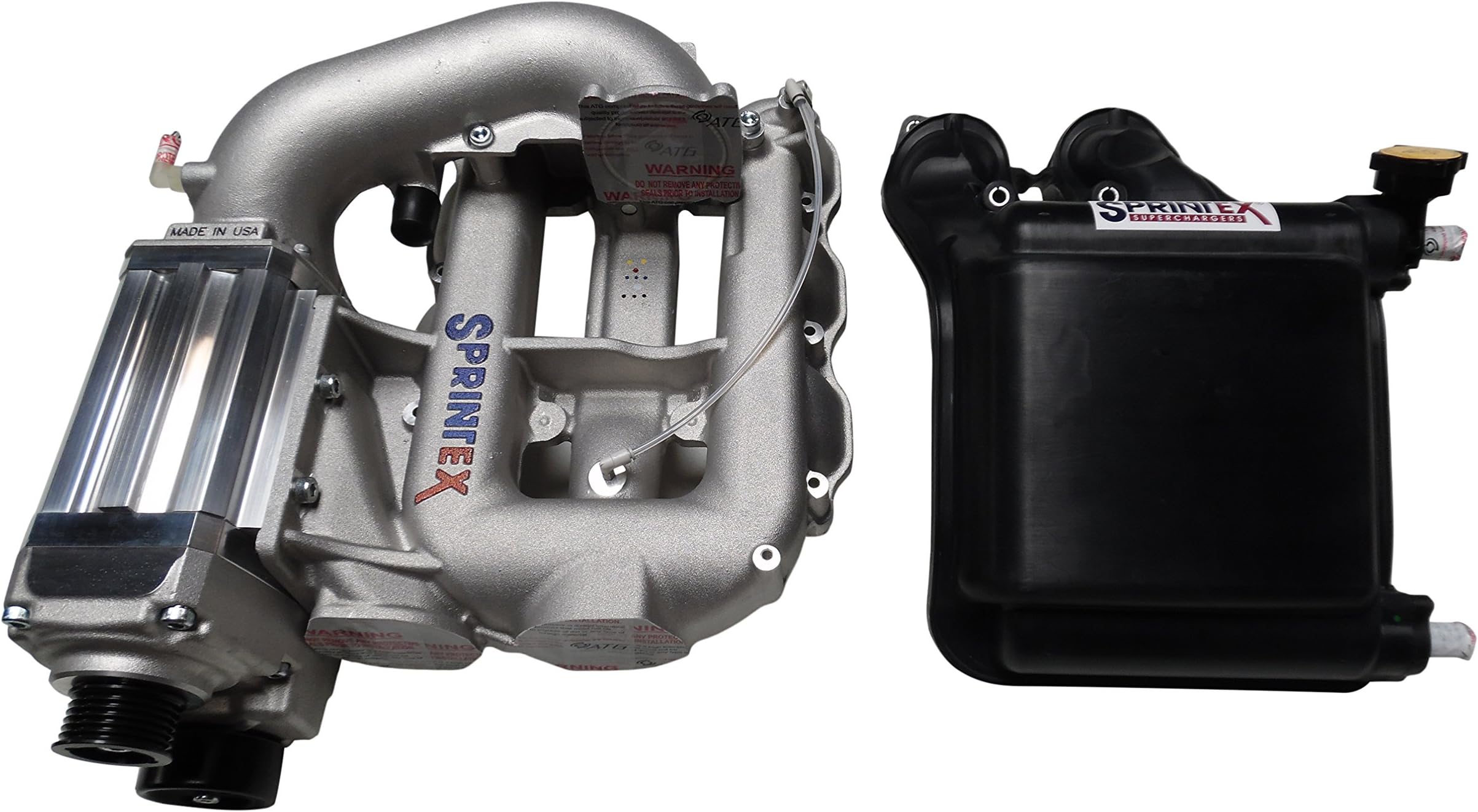 264A1001 Black Standard Intercooler Upgrade Kit (Jeep JK 3.8L Intercooler upgrade kit)
