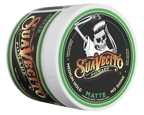 Miniatura 2 de Fijador de cabello mate Matte Pomade libre de brillo para hombres (4 oz) de la marca Suavecito
