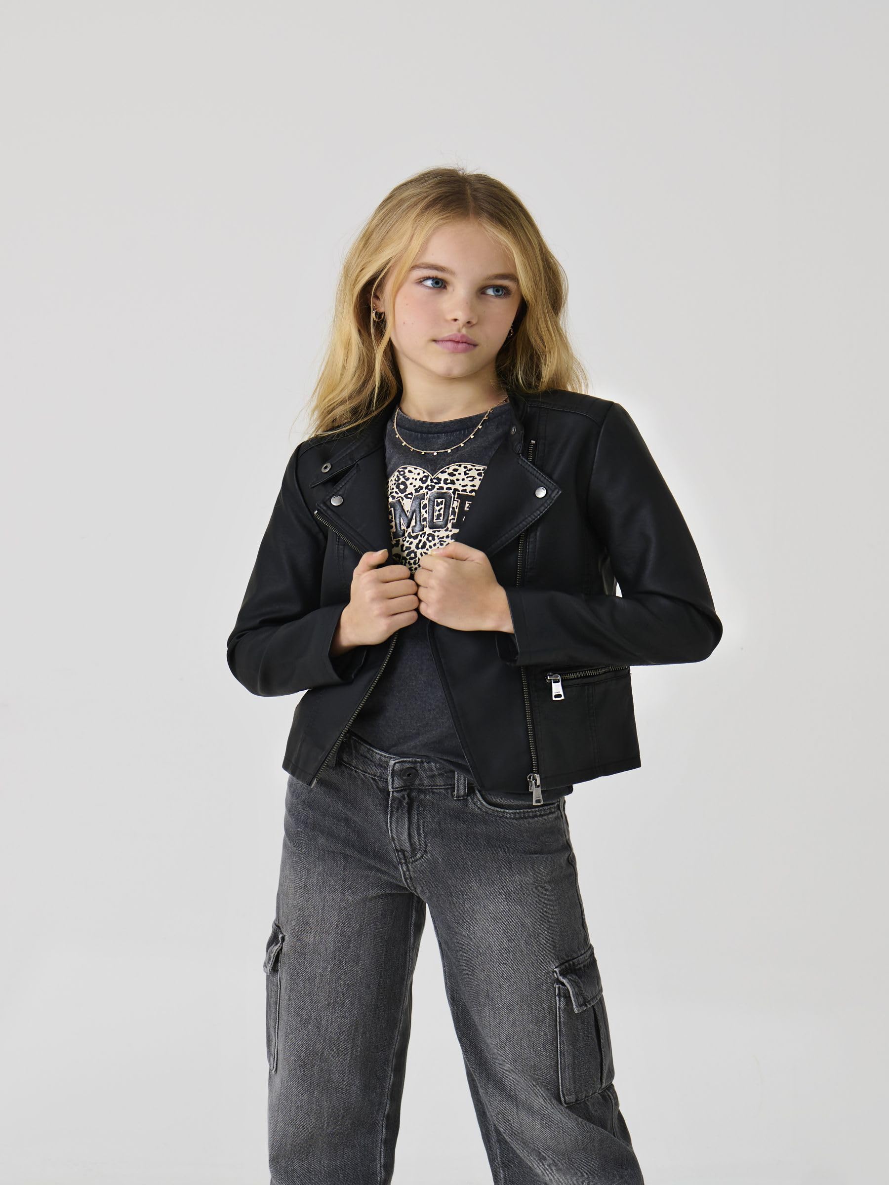 ONLY Faux Leather Jacket KOGFREYA Faux Leather Jacket