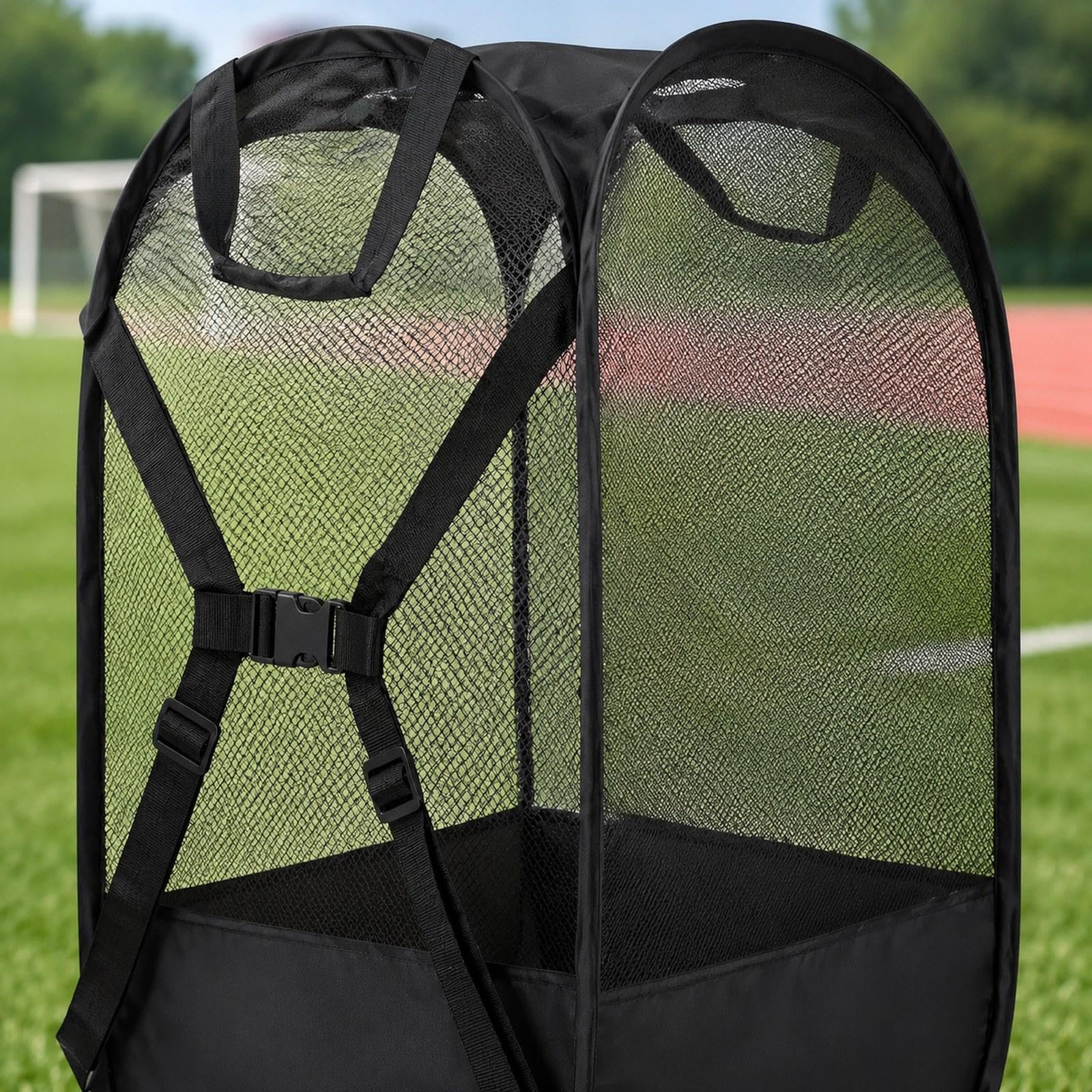 F Fityle Bolsa de Malla para balones de fútbol, ​​Bolsa Deportiva para Entrenadores, para Exteriores, Playa, béisbol y Deportes acuáticos.
