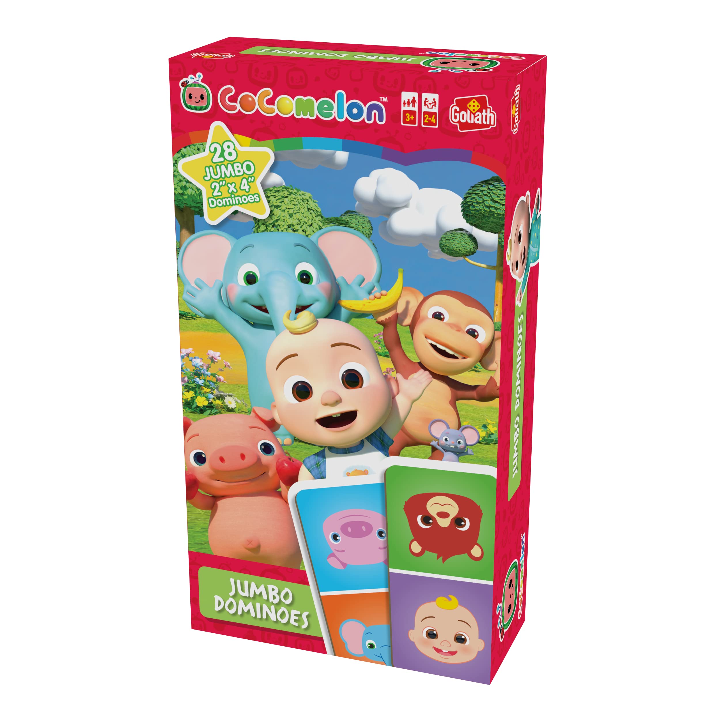 Goliath Games Cocomelon - Jumbo Dominoes, Multicolor, 1 - Image 3
