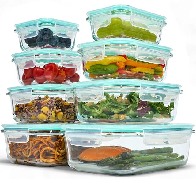 Meal Prep Container Set für Ernährung und Meal Prep