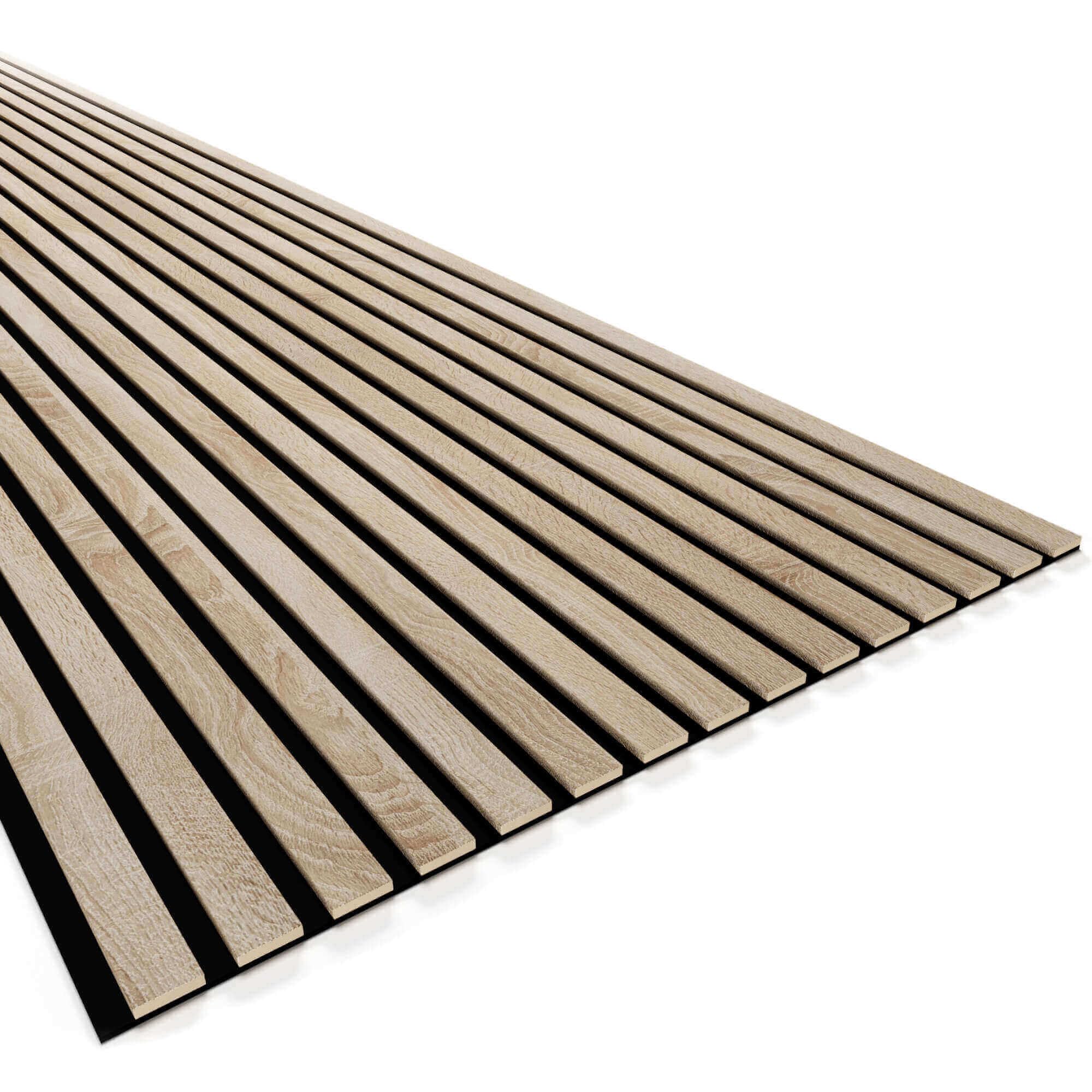 Panneaux muraux en MDF, acoustiques, pour décoration d’intérieur, tatouages muraux, pour mur en bois, revêtement en bois, matériau en 3D, 1 cm d'épaisseur, 1 pièce = 0,54 m²/90 x 60 x 1 cm