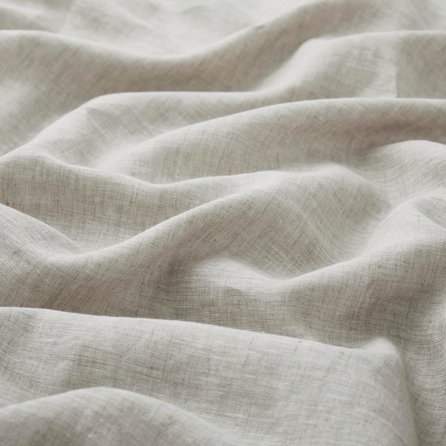 ATLINIA 100% Linen Pillowcases Set of 2, Euro Size 26" x 26" Pillow Case, Linen Pillow Sham