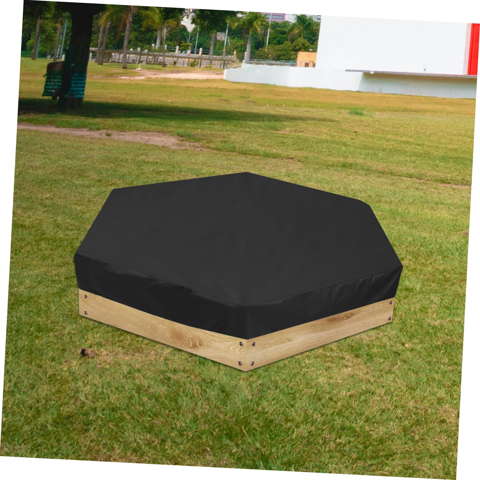 MERRYHAPY Polyester Sandbox Protector Waterproof Garden Cover for Boys and Girls Toys Small Bathtub