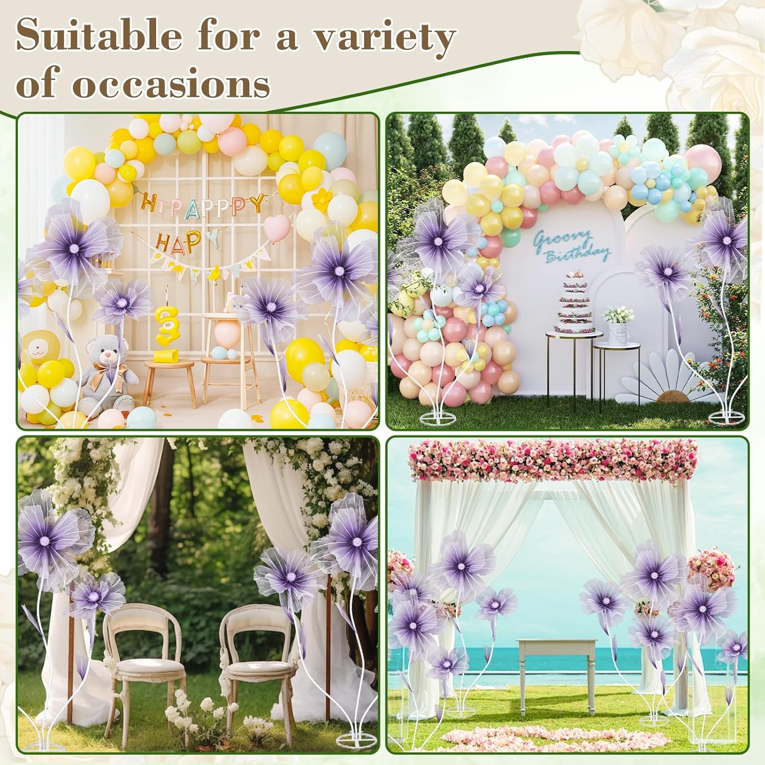 5.6 Ft Large Artificial Paper Flowers Decoration Giant Flowers Decor for Birthday Party Garden Office Home Wedding Wall Graduation Shop Window Display Baby Shower