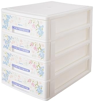 Nayasa Drawer, White, Standard, 10.51 x 7.24 x 9.99 inches