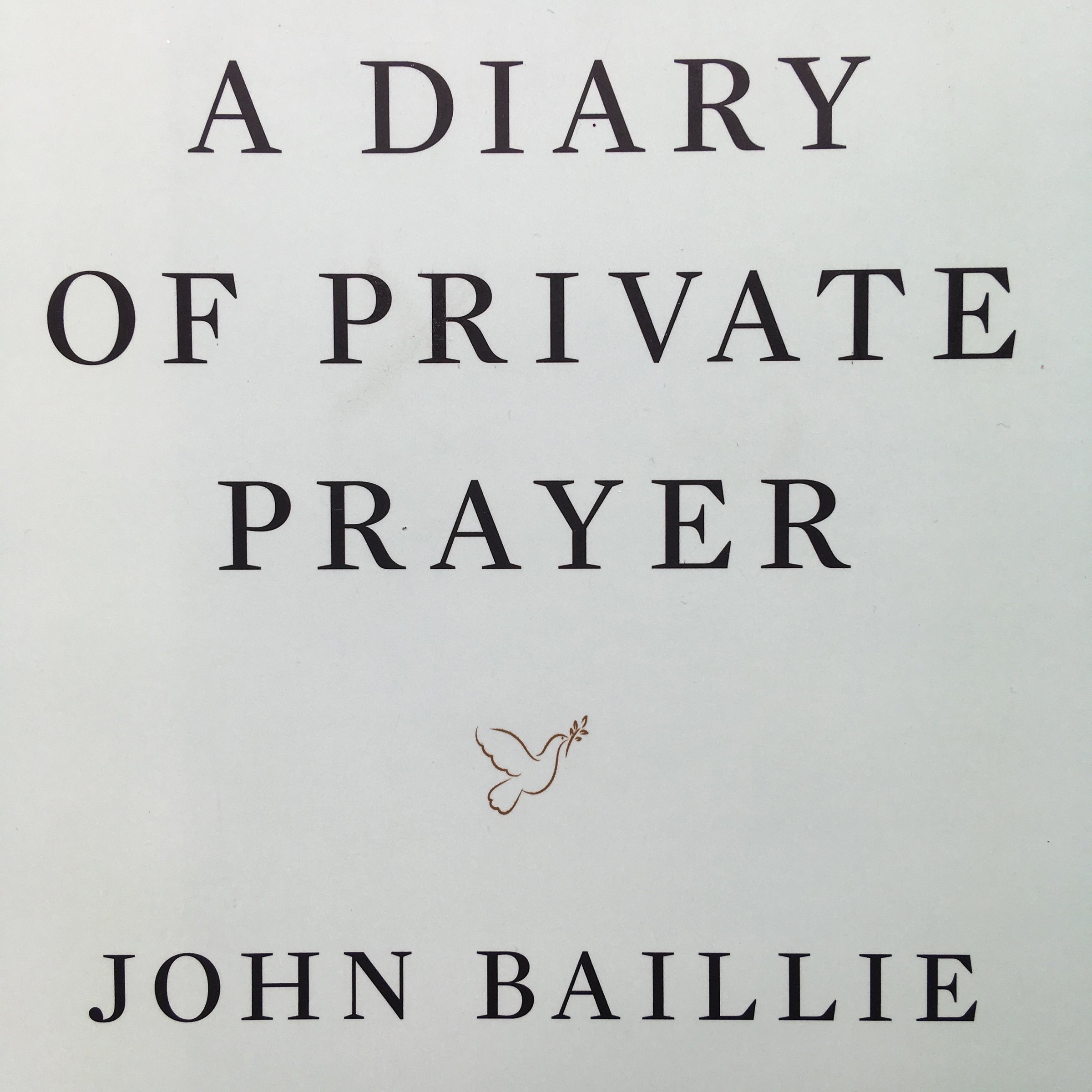 A Diary of Private Prayer