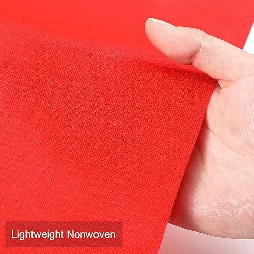 Miniatura 4 de Shappy Alfombra roja para fiesta de 55 gsm de grosor con 1 cinta adhesiva para bodas, Navidad, Acción de Gracias, accesorios al aire libre, boda,