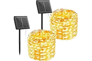 Brightown Solar String Lights: Illuminate Your Outdoors with Solar Brilliance