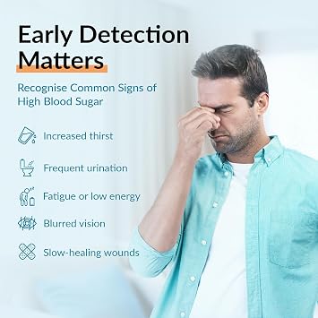 GetTested Diabetes Test (HbA1C), At-Home Rapid Blood Test Kit, Finger-Prick Sample for Average Blood Sugar Levels, Private Self-Testing with Clear and Reliable Results
