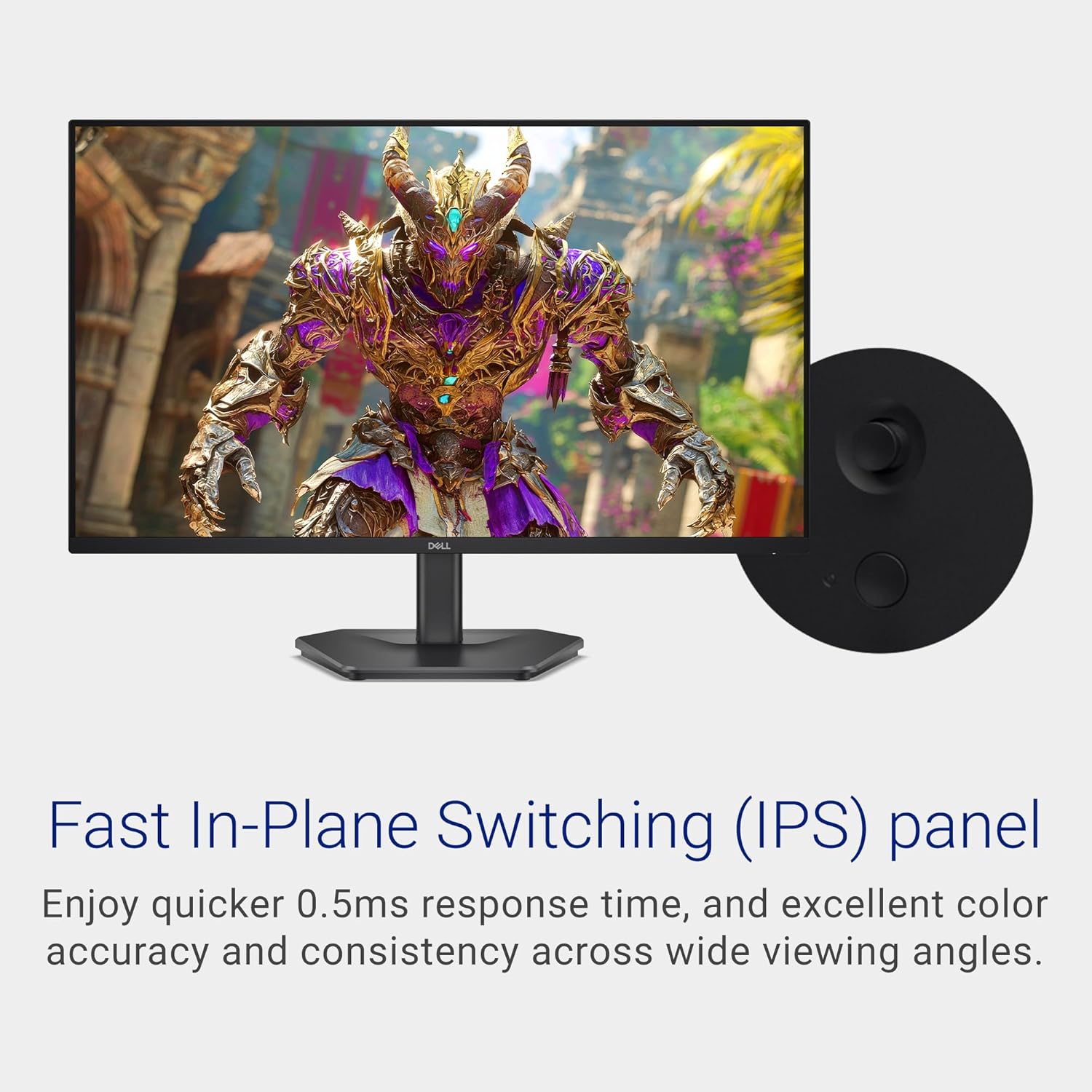 Dell 27 240Hz Gaming Monitor - SE2726HG - 27-inch FHD (1920x1080) 240Hz Display, in-Plane Switching (IPS) Technology, AMD FreeSync Premium, TÜV 3-Star, 2X HDMI, DisplayPort 1.4, Tilt