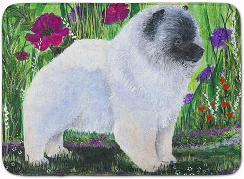 Caroline's Treasures Keeshond - Tapete de suelo, 19 x 27 pulgadas, multicolor