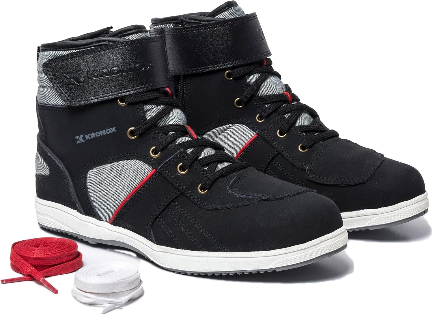 KRONOX Motorcycle Riding Shoes for Men