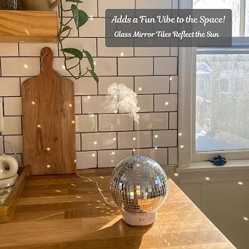 SCANDINORDICA Disco Ball Planters and Disco Ball Diffuser