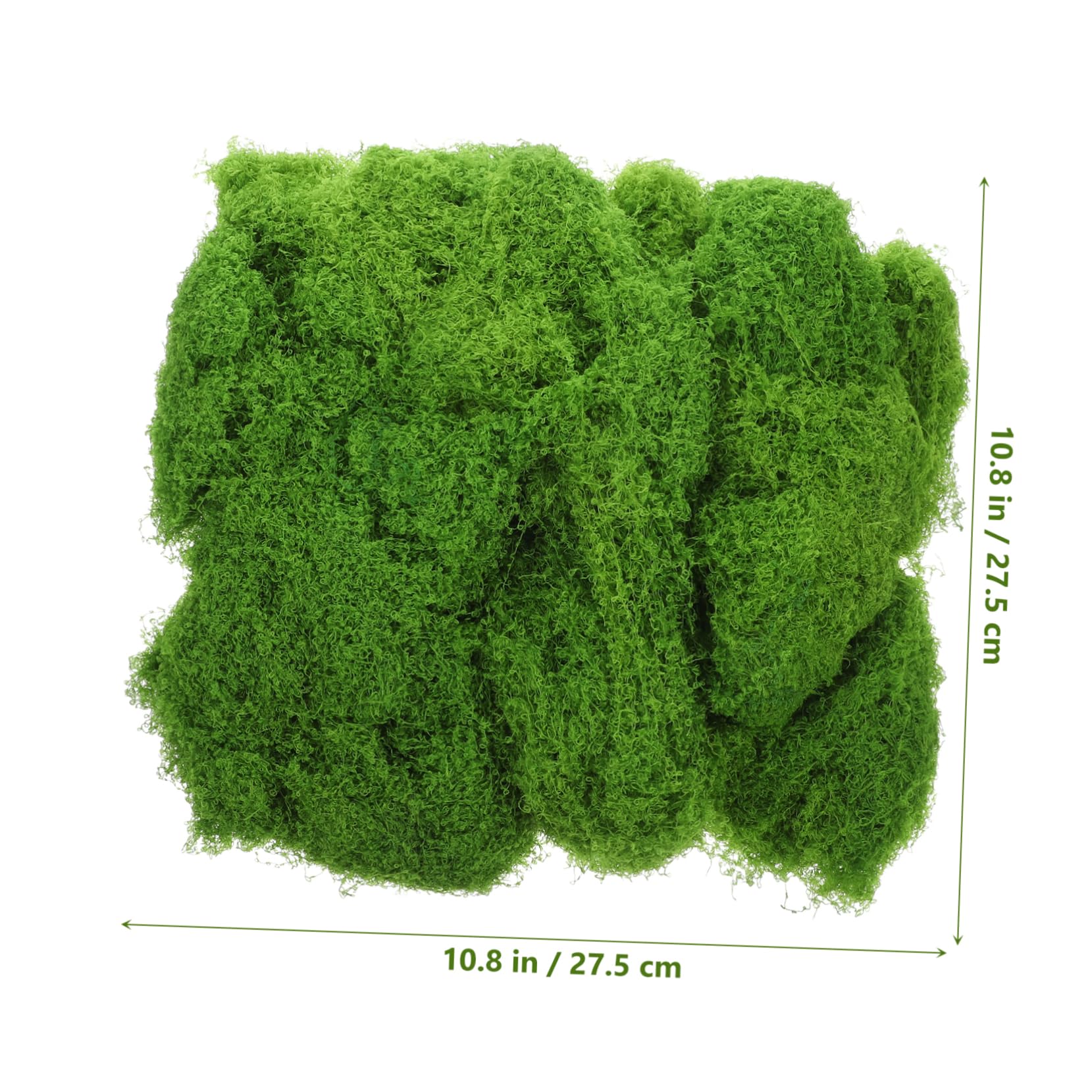 BUTIFULSIC 200g Simulated Moss Fake Plant Moss for DIY Crafts Green Artificial for Planters Decor