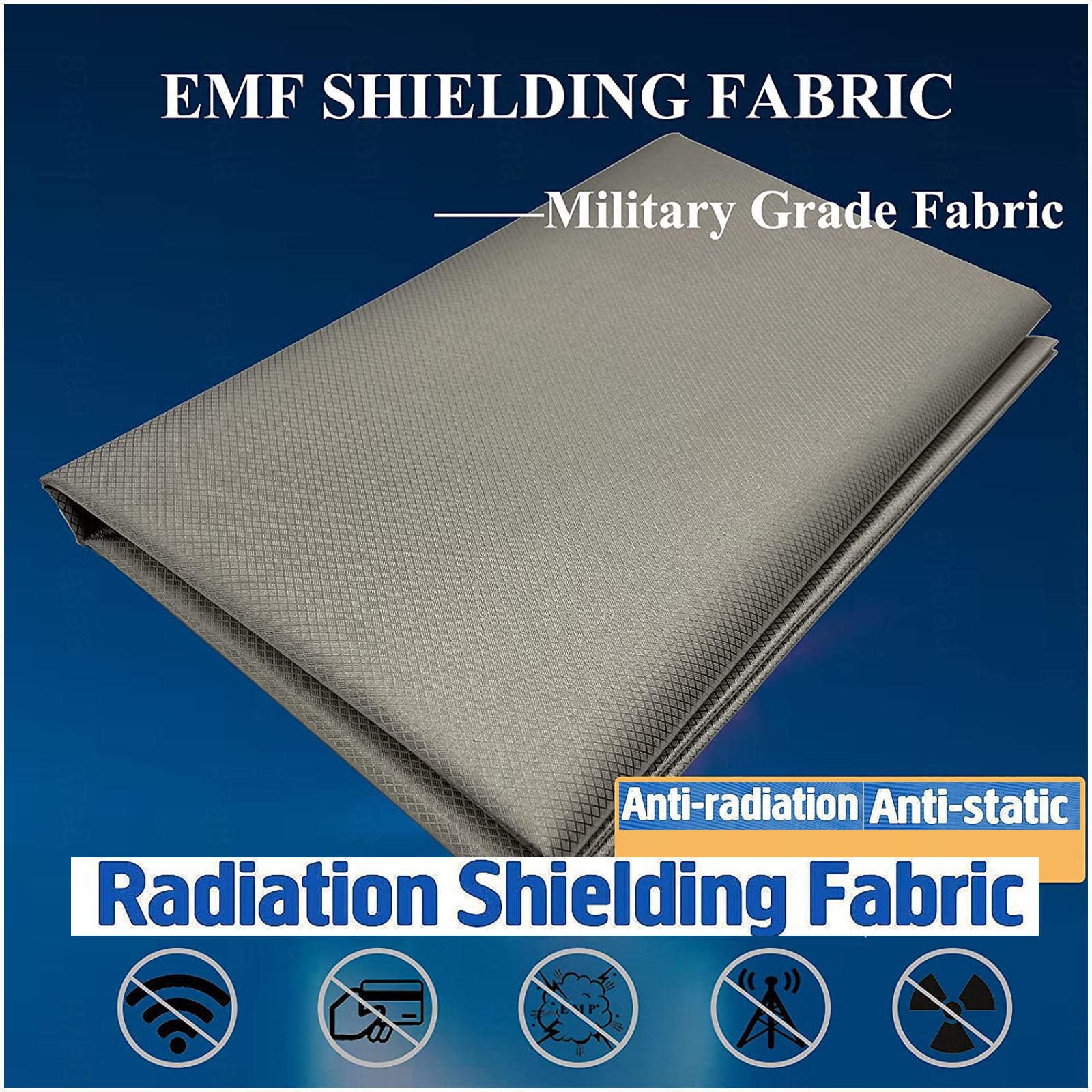 Faraday-Stoff Aus Kupfer-Nickel-Polyester – 1,1 M Produktbild-Vorschau 4