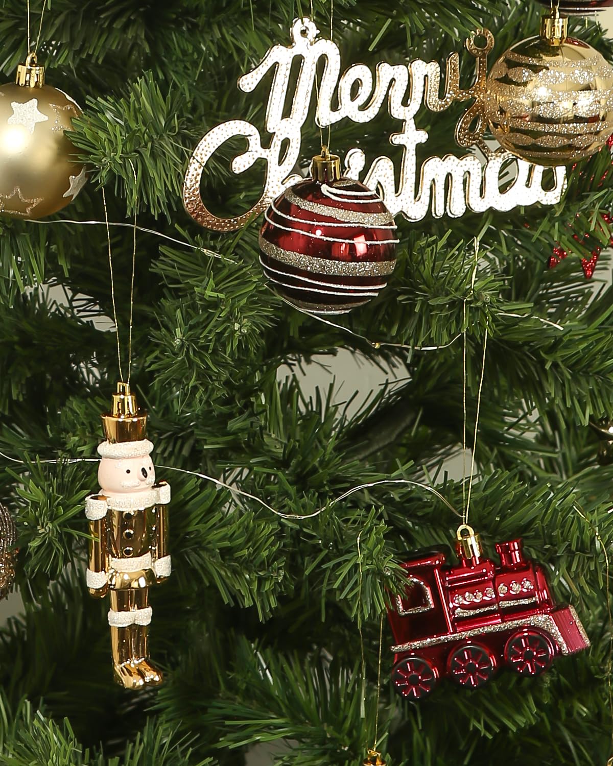 Crochet Pour Boule De Noel 80 Pièces Attache Boule De Noel, Crochet En