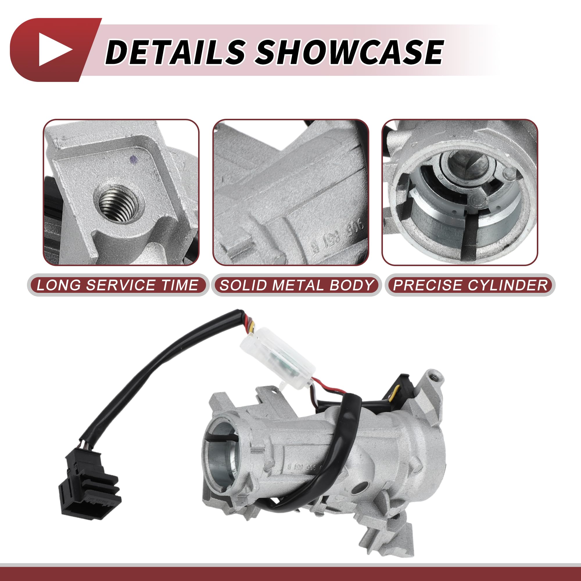Cilindro De Bloqueo De Encendido Para VW Beetle 12-19 1pc