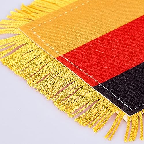 Miniatura 155 de ZXvZYT Bandera argentina colgante de ventana argentina de 3 x 5 pulgadas, mini banderas argentinas para decoración de espejo retrovisor, con ventosa