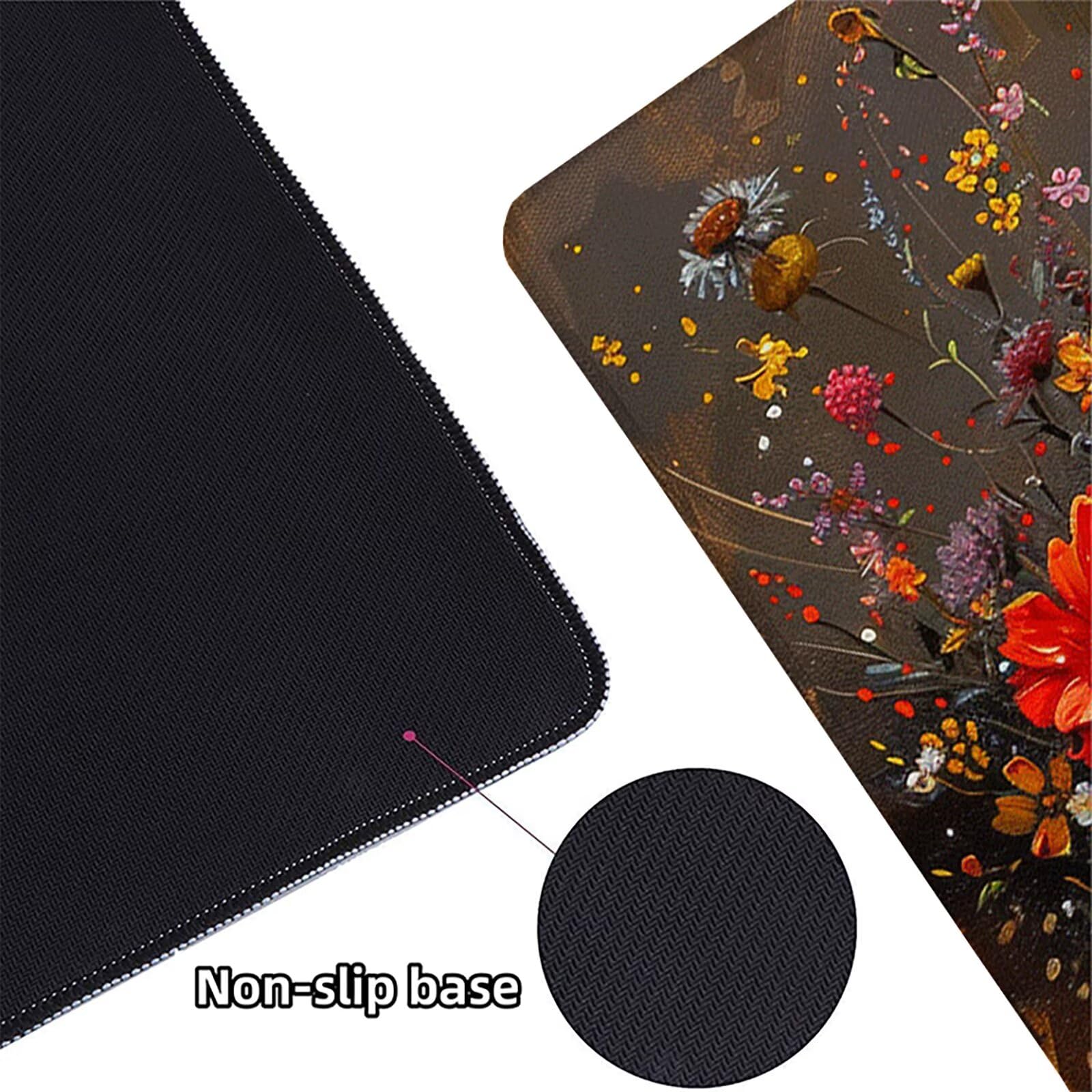 Gato Alfombrilla Ratón Gaming XXL 1500x800 mm, Alfombrilla Gaming Amarillo Mousepad con Base de Goma Antideslizante, Impermeable Desk Mat para Teclado y Raton, Accesorios Gaming Regalos de Hombre L-Z