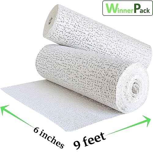 Miniatura 3 de 6 pulgadas x 9 pies (2 rollos) de gasa de yeso para pasatiempos, paisajes, manualidades, moldes, máscara, arte para el vientre, tiras de vendajes de