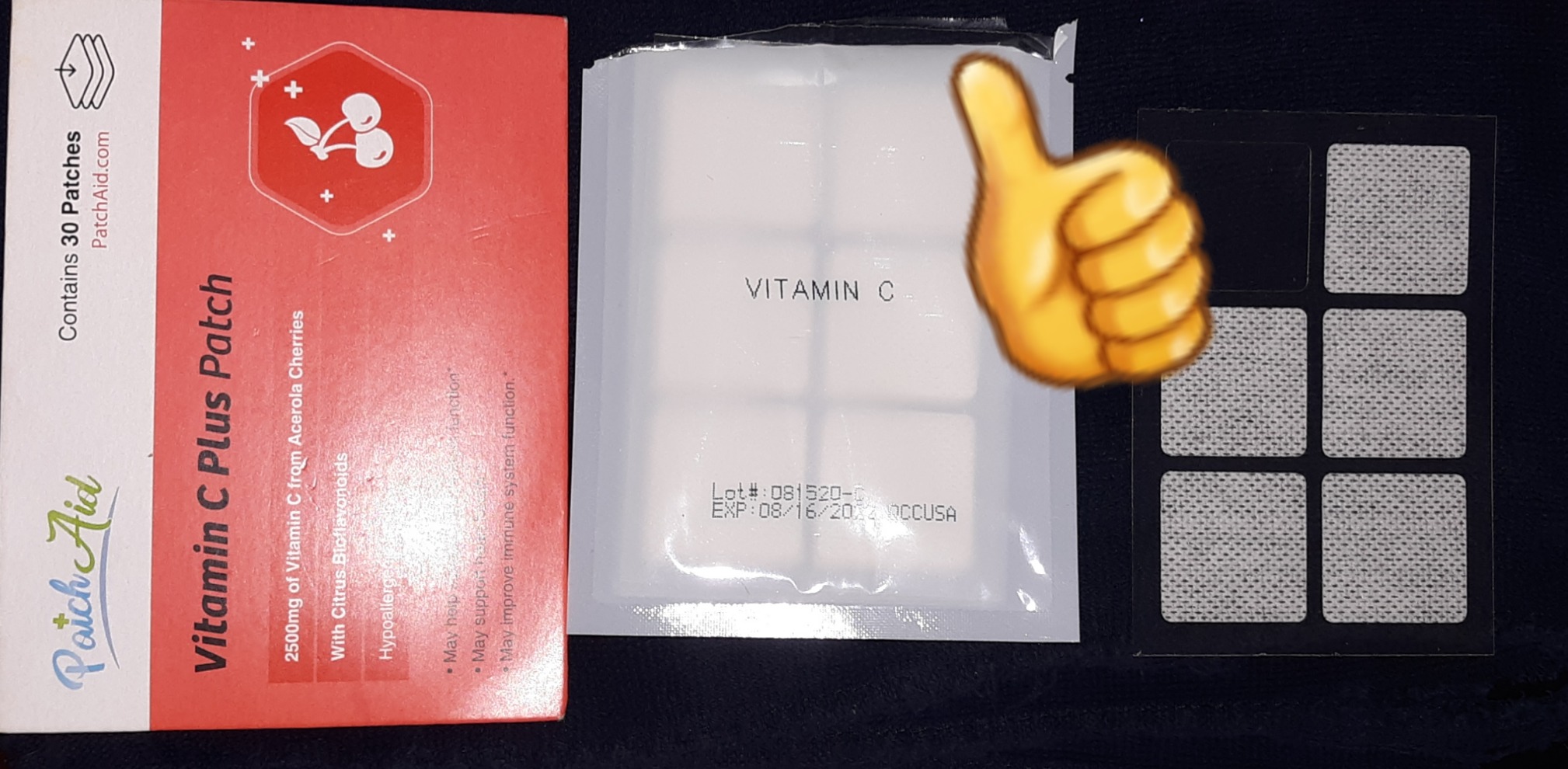 PatchAid C Plus Topical Patch 30-Day Supply