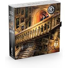 Ceaco - Silver Select - Thomas Kinkade Harry Potter - The Grand Staircase - 500 Piece Jigsaw Puzzle for Adults - Challenging Puzzle Perfect for Game Night