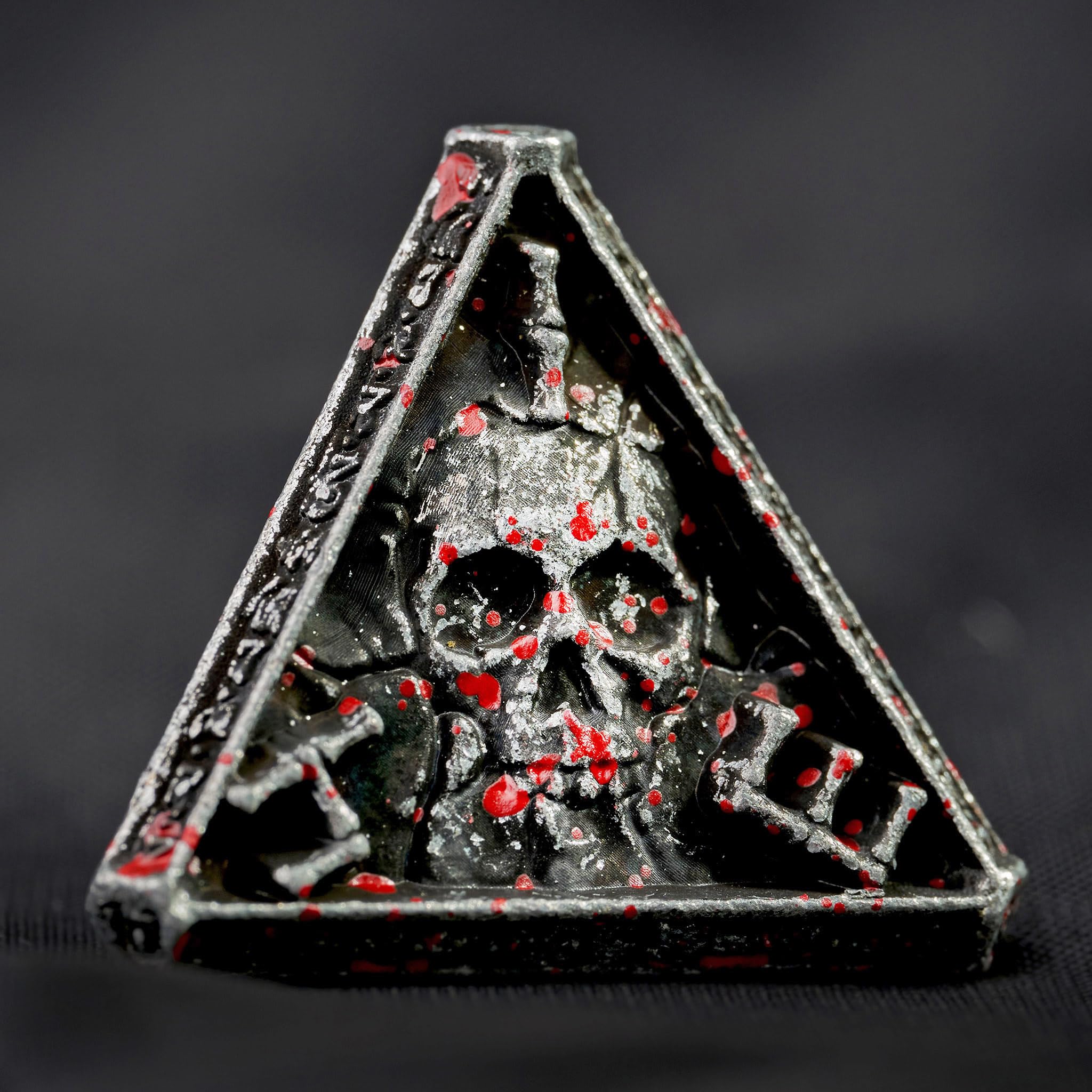 DND Metal Dice Set Skull Polyhedral Dice Set with Gift Box Metal DND Dice Set for MTG D&amp;D RPG Table Games D4 D6 D8 D10 D12 D20 Role Playing Game DND Gifts for Players DM Game Masters
