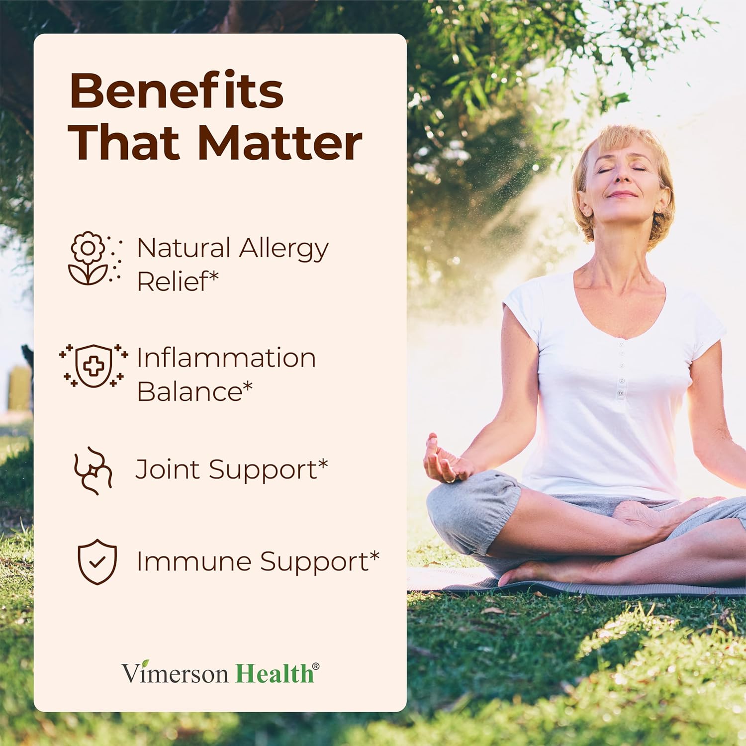 Quercetin with Bromelain Turmeric Curcumin Supplement – Allergy Relief, Immune & Joint Support – Organic Turmeric Supplement w/Bioperine for Enhanced Absorption, 60 Quercetin 500mg Capsules - Image 2