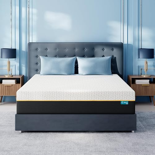 NAPSIE 14 Inch King Memory Foam Mattress