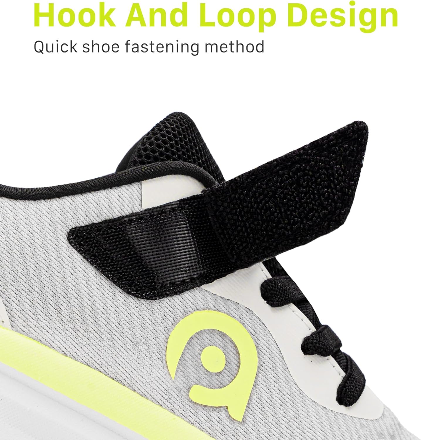 AMZZPIK Little/Big Kids Wide Toe Box Sneakers Zero-Drop Slip-On with Hook and Loop Lightweight Breathable & Soft Athletic Shoes for Boys and Girls - Image 8