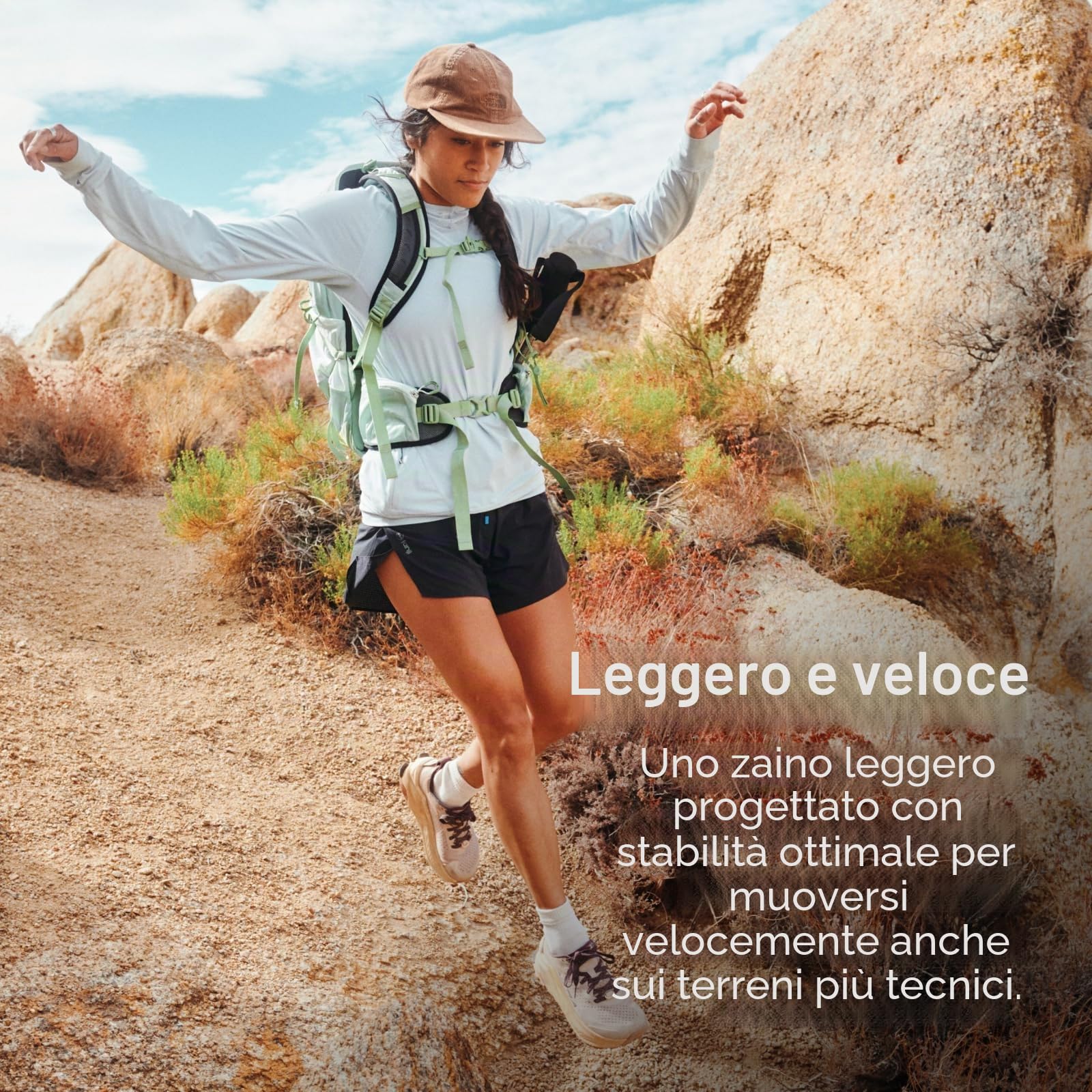 Osprey Templest 22L - Zaino da trekking leggero da donna, con cinghia lombare