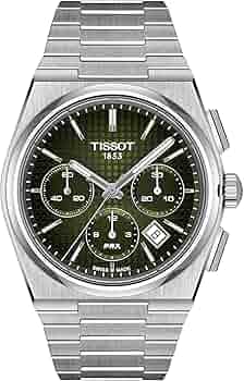 Amazon.co.jp: [ティソ] 腕時計 TISSOT PRX オートマティック クロノ