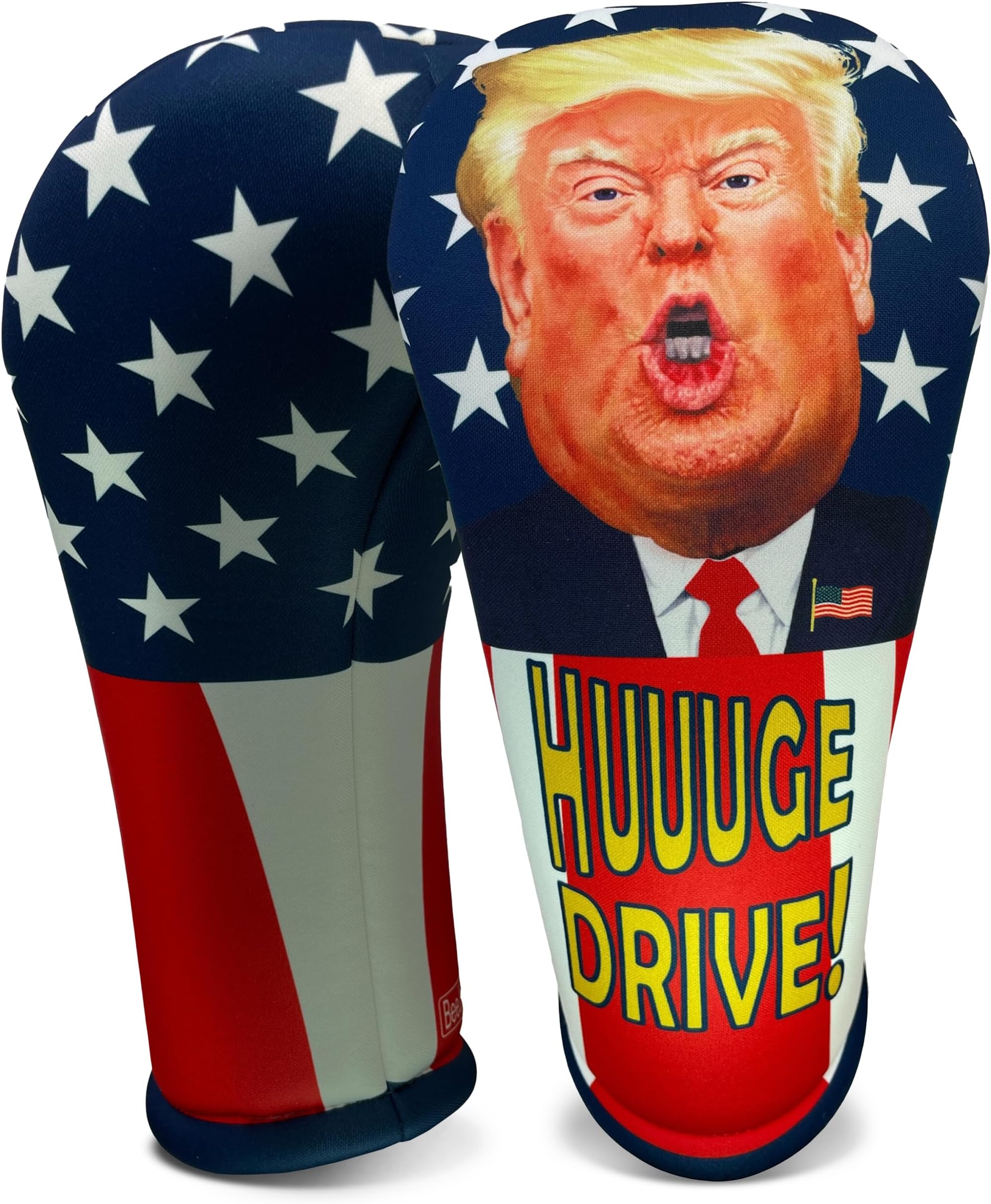 BeeJo's President Donald Trump HUUUGE Driver 460cc Club Headcover Handmade by Golf
