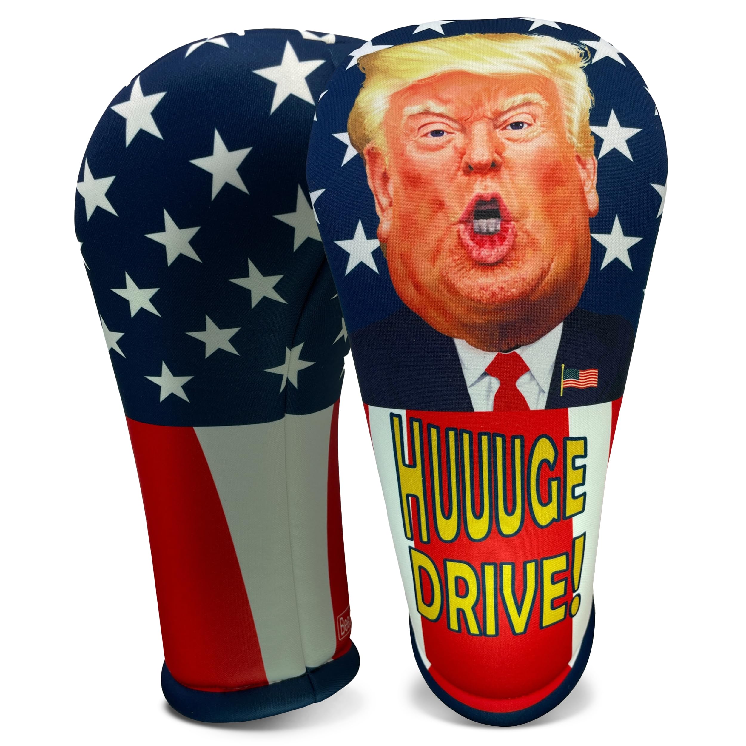 BeeJo's President Donald Trump HUUUGE Driver 460cc Club Headcover Handmade by Golf