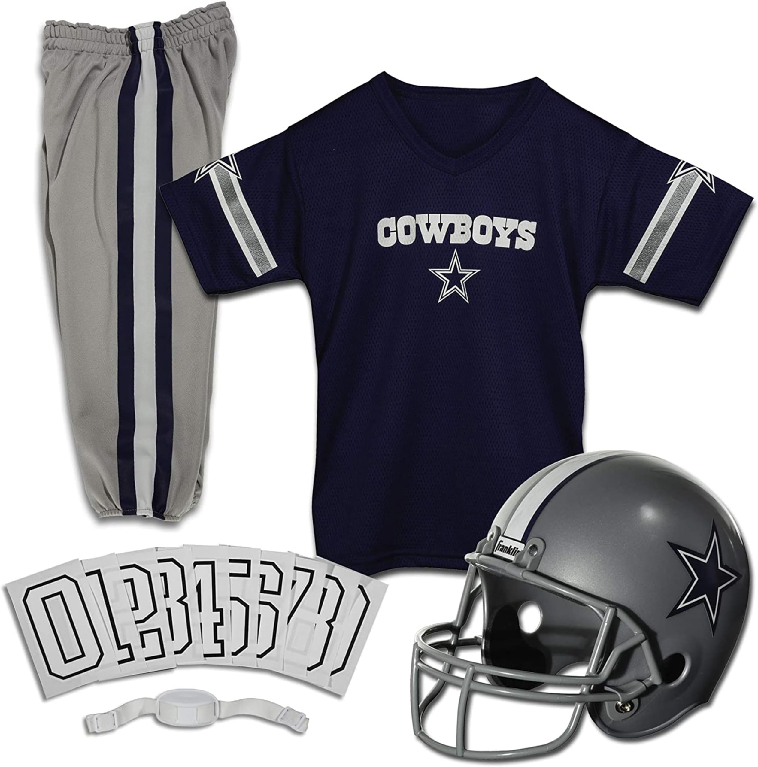 NFL Kids Football Uniform Set - NFL Youth Football Costume for Boys & Girls