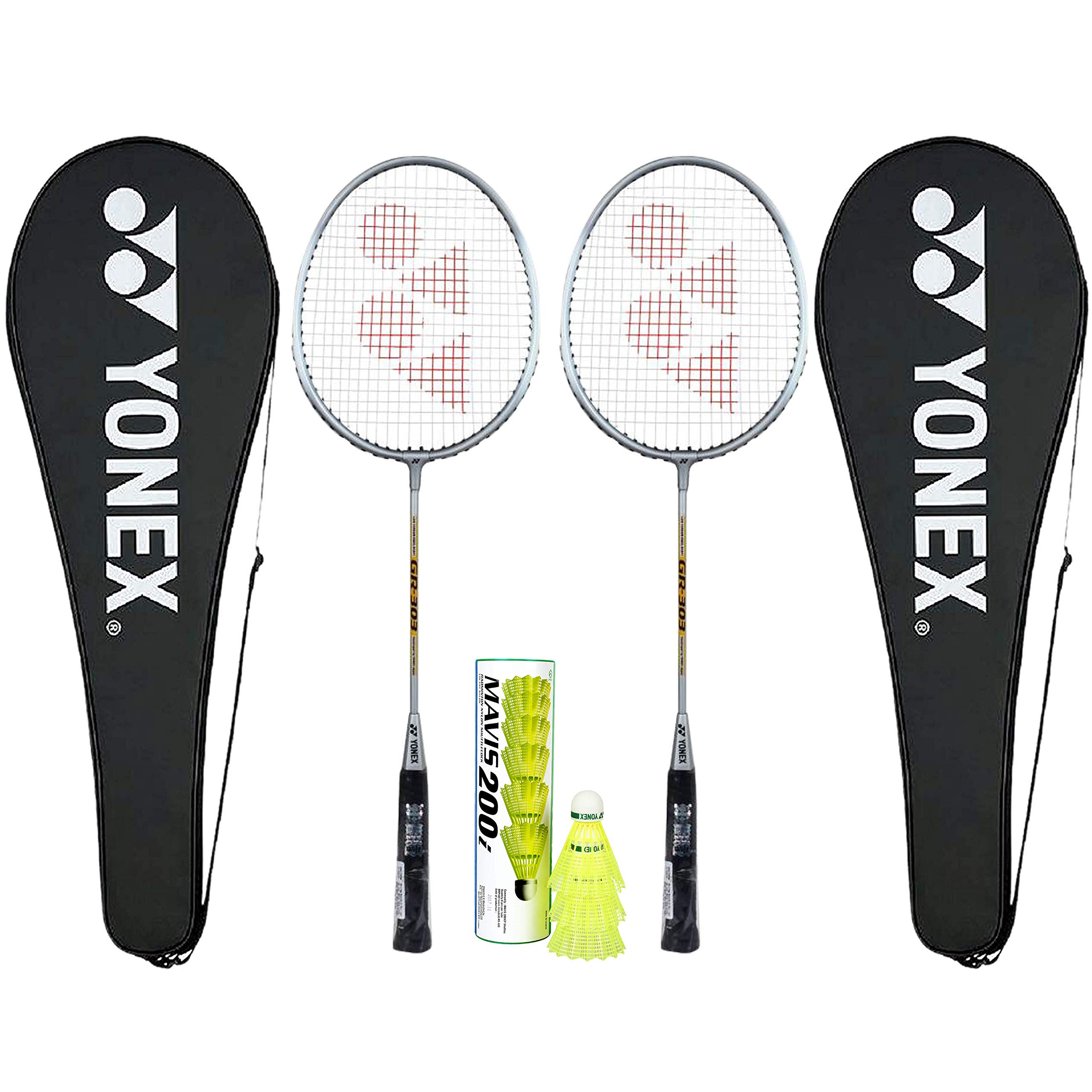 Yonex GR 303F Aluminum Strung Badminton Racquet (Silver) (B07NP2Z3S5) Amazon Price History, Amazon Price Tracker