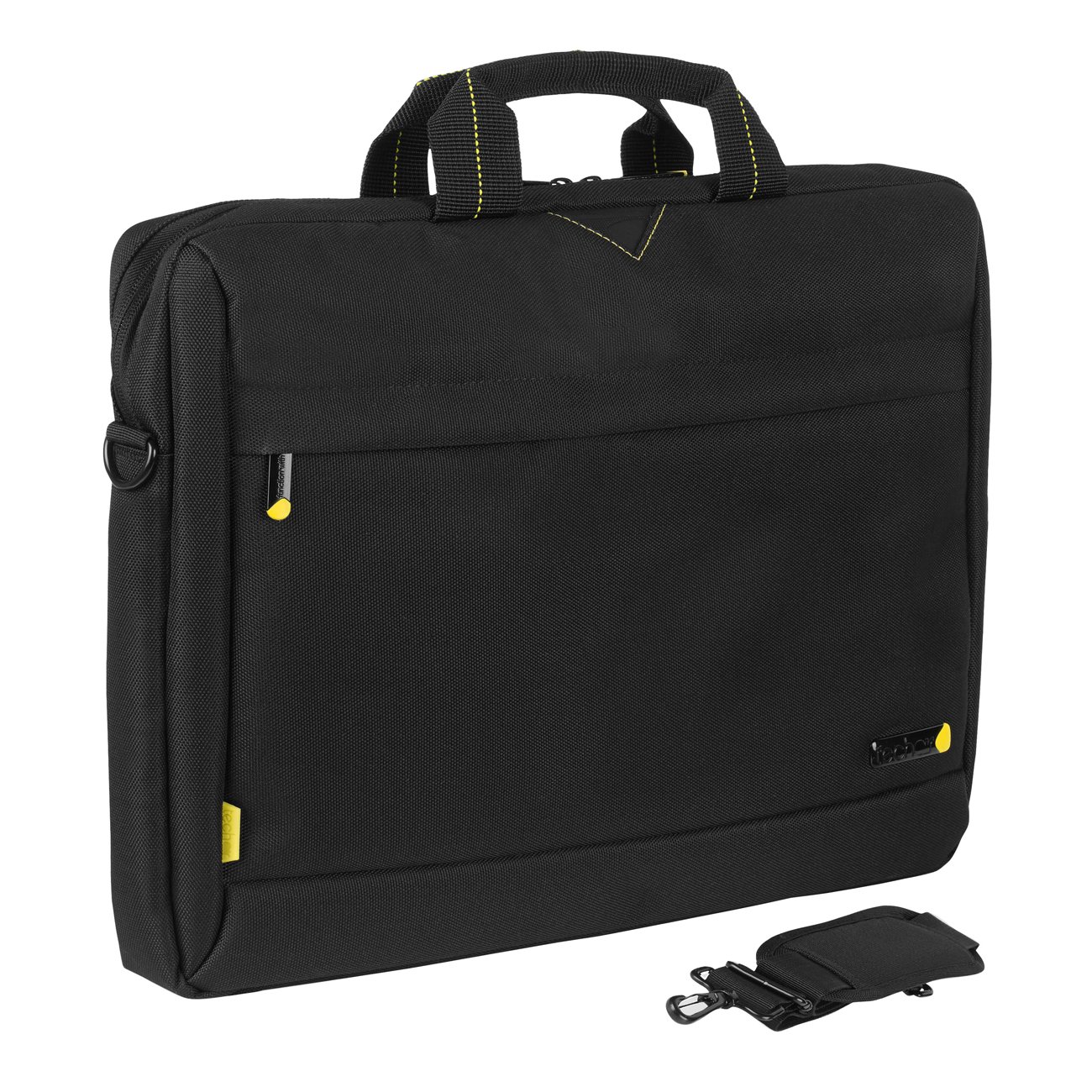 Sacoche PC 15.6 Atlantis Land K51 Delux noire avec bandoulière pour ordinateur portable