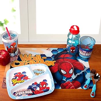 au スパイダーマン3 プレート Amazon | zak 子ども用食器 3