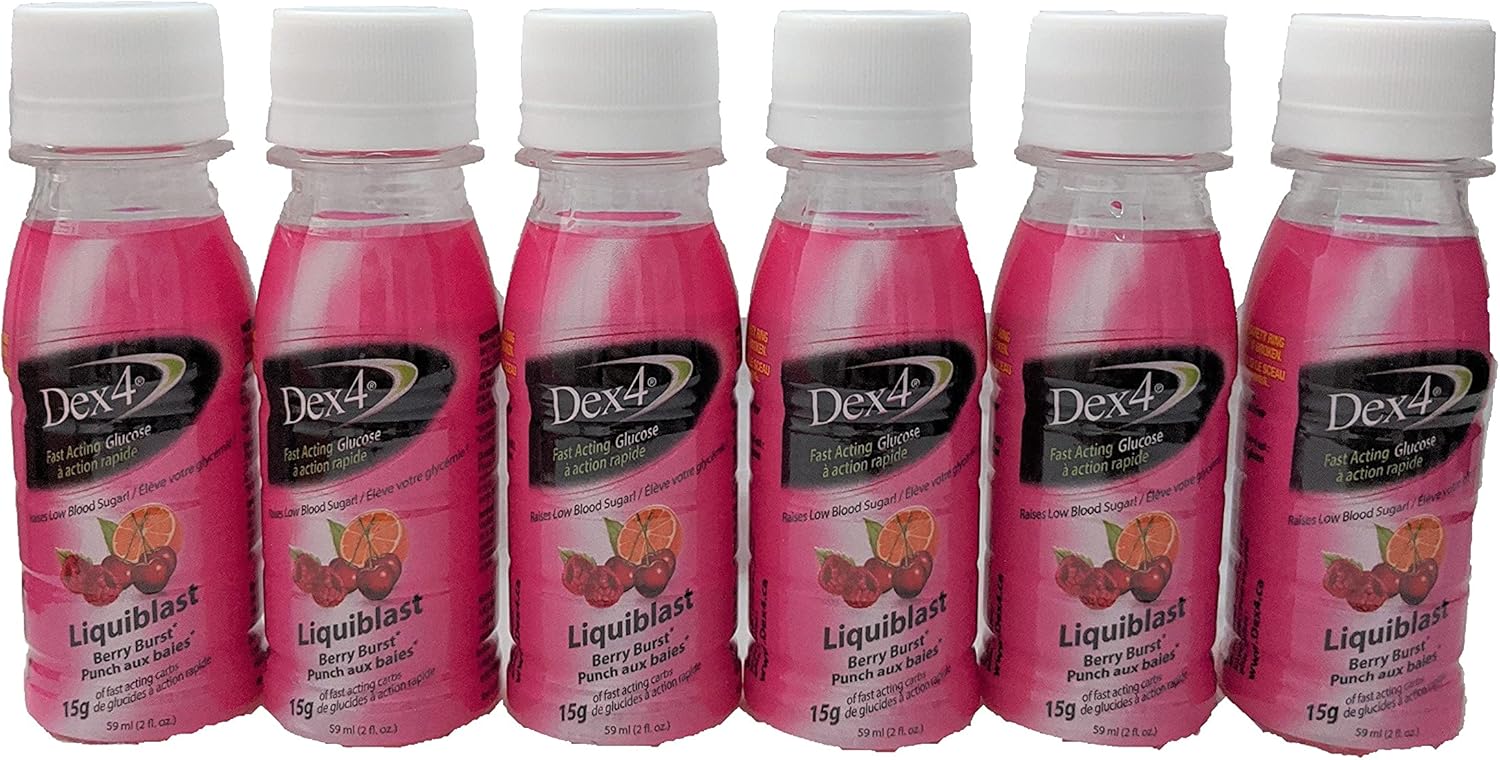 Dex4 LiquiBlast Berry Burst Flavored FastActing Liquid