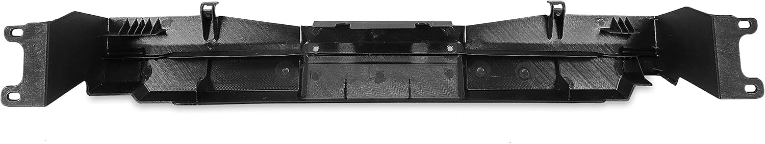 ECOTRIC Lower Radiator Core Support Skid Bar Plate + Upper Radiator Support Compatible with 2005-2013 Corvette C6 Replace for part number 15868159 20939829 15916658- Two Packages