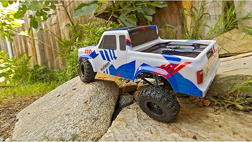 Miniatura 3 de Team Associated 124 Enduro24 4 ruedas tracción Sendero Trail Truck RTR listo para funcionar rojoazul ASC20181