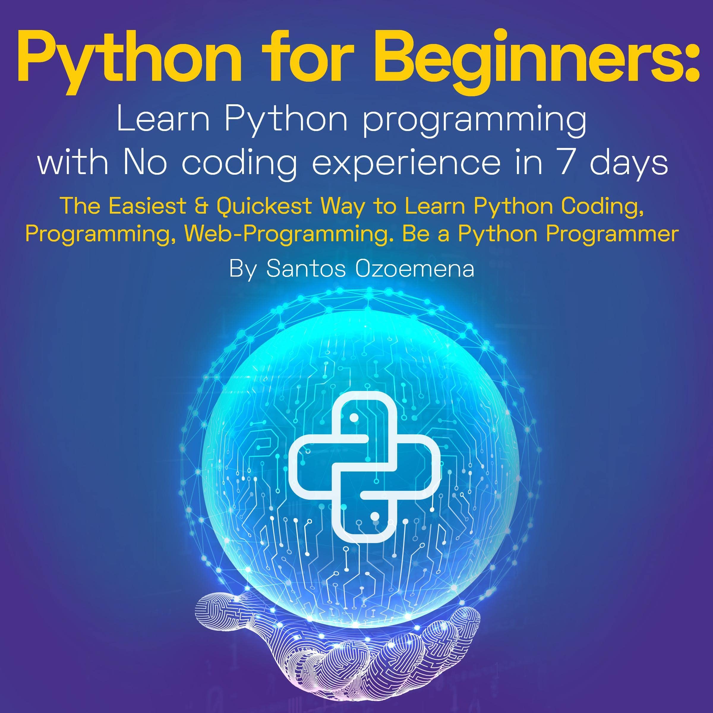 Cover art for Python for Beginners