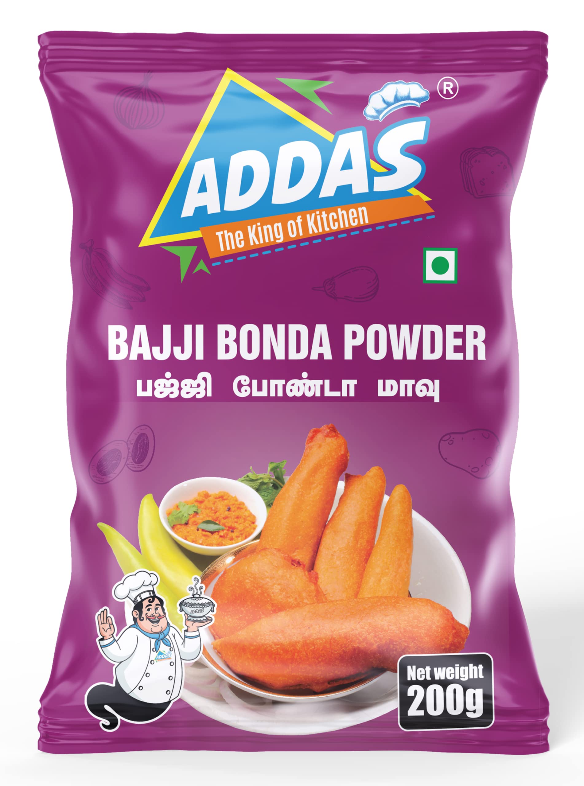ADDAS Bajji Bonda Powder 200gram (Pack of 6) (B0BLVVC9BQ) Amazon Price History, Amazon Price Tracker